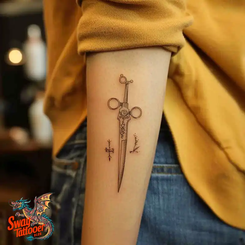 Scissors tattoo ideas