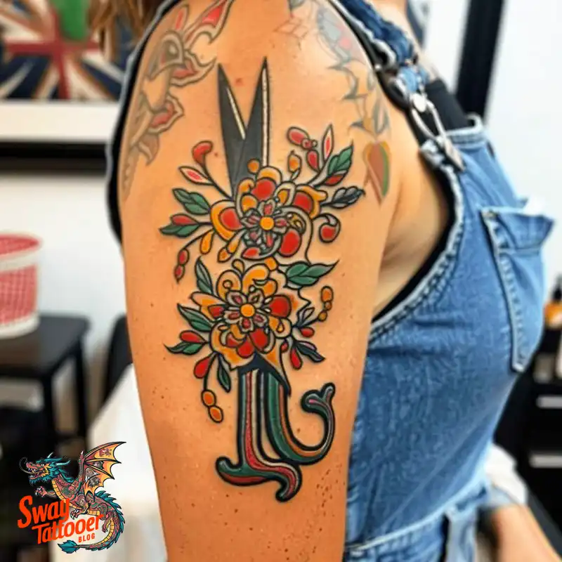 Scissors tattoo ideas