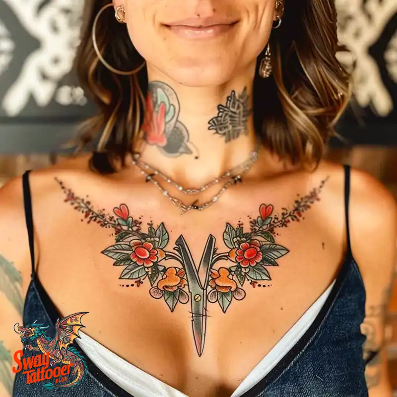 Scissors tattoo ideas