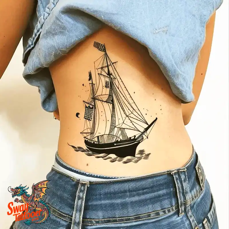 120 Ship Tattoo Design Ideas with History and Meaning 14 Ship Tattoo Design Ideas