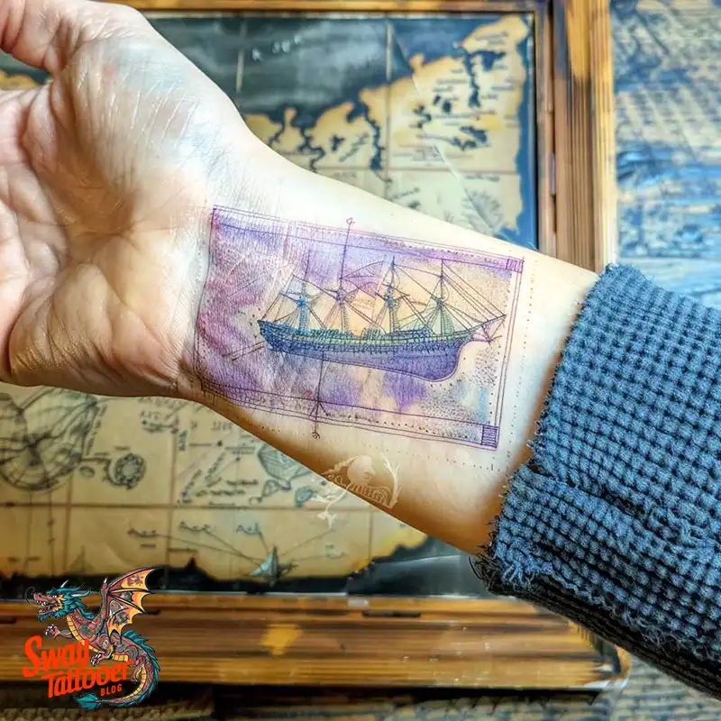 120 Ship Tattoo Design Ideas with History and Meaning 7 Ship Tattoo Design Ideas
