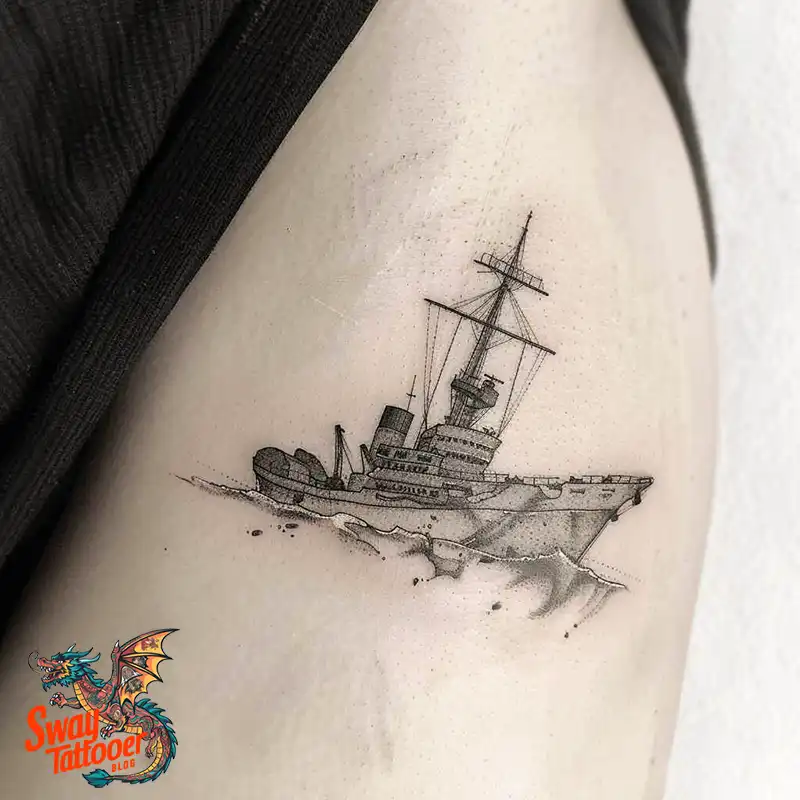 120 Ship Tattoo Design Ideas with History and Meaning 103 ship11