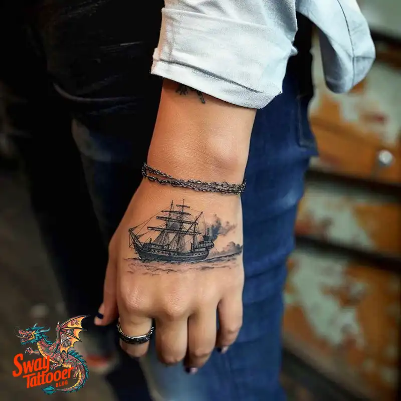 120 Ship Tattoo Design Ideas with History and Meaning 5 Ship Tattoo Design Ideas