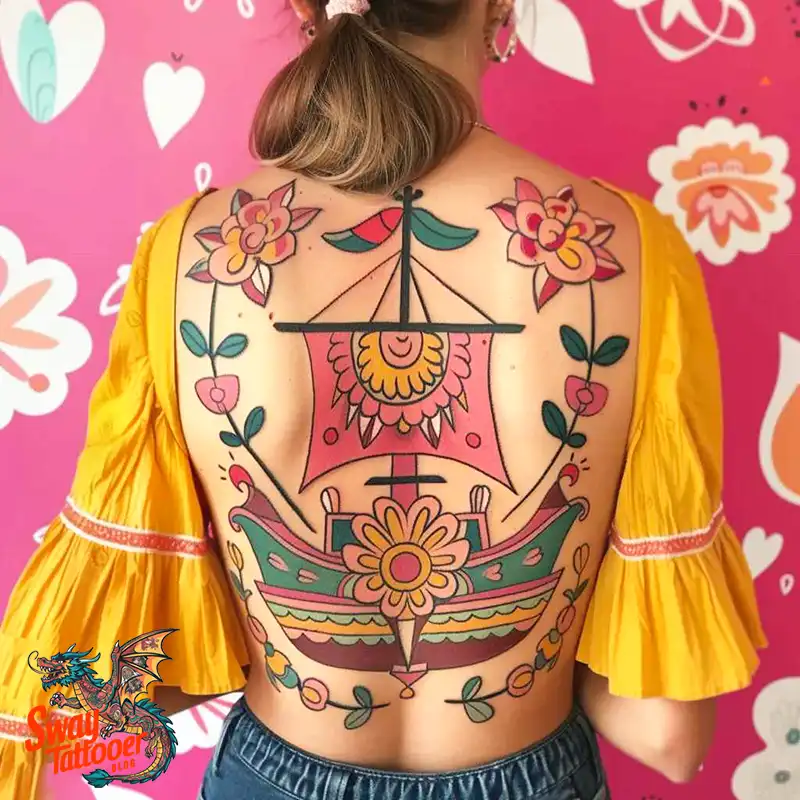 120 Ship Tattoo Design Ideas with History and Meaning 3 Ship Tattoo Design Ideas