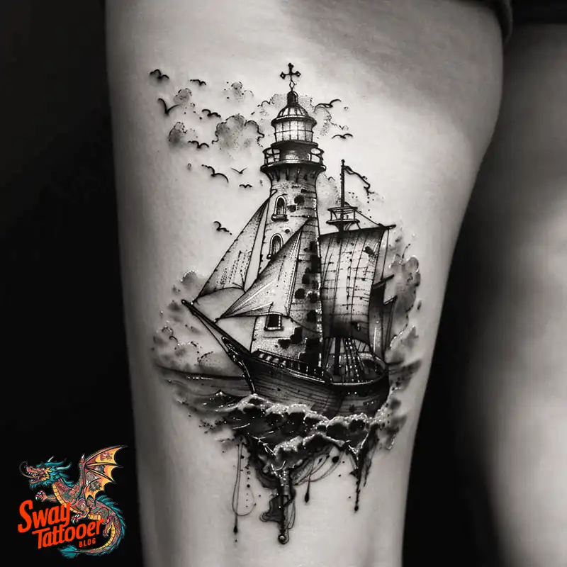 120 Ship Tattoo Design Ideas with History and Meaning 99 ship15