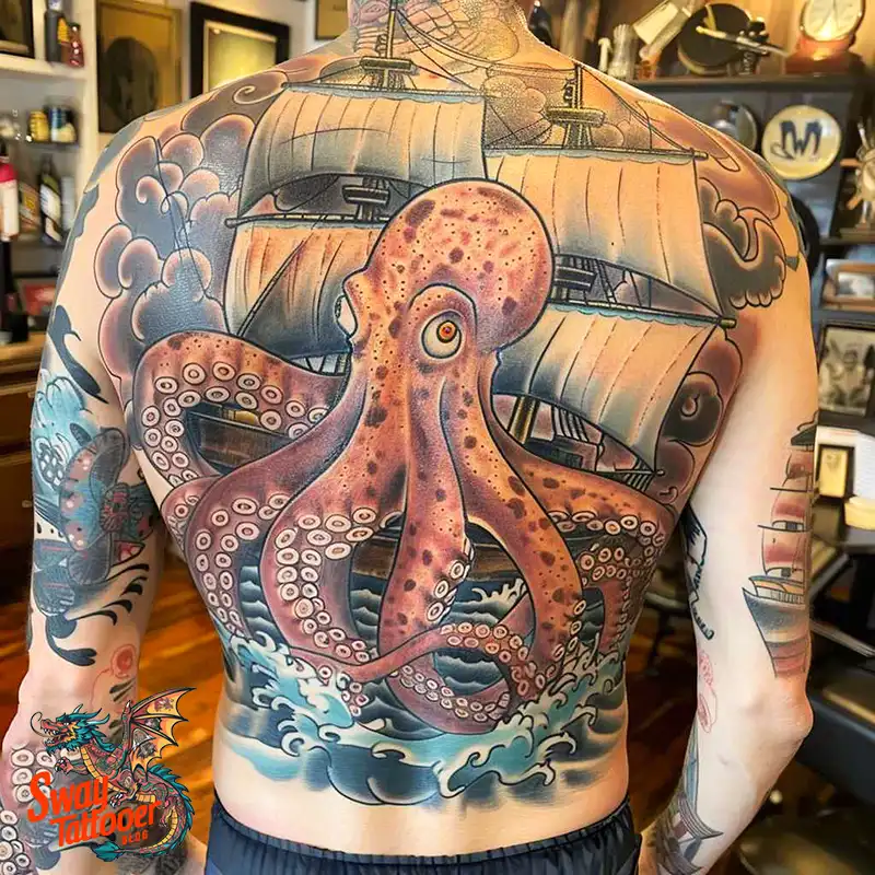 120 Ship Tattoo Design Ideas with History and Meaning 94 ship18