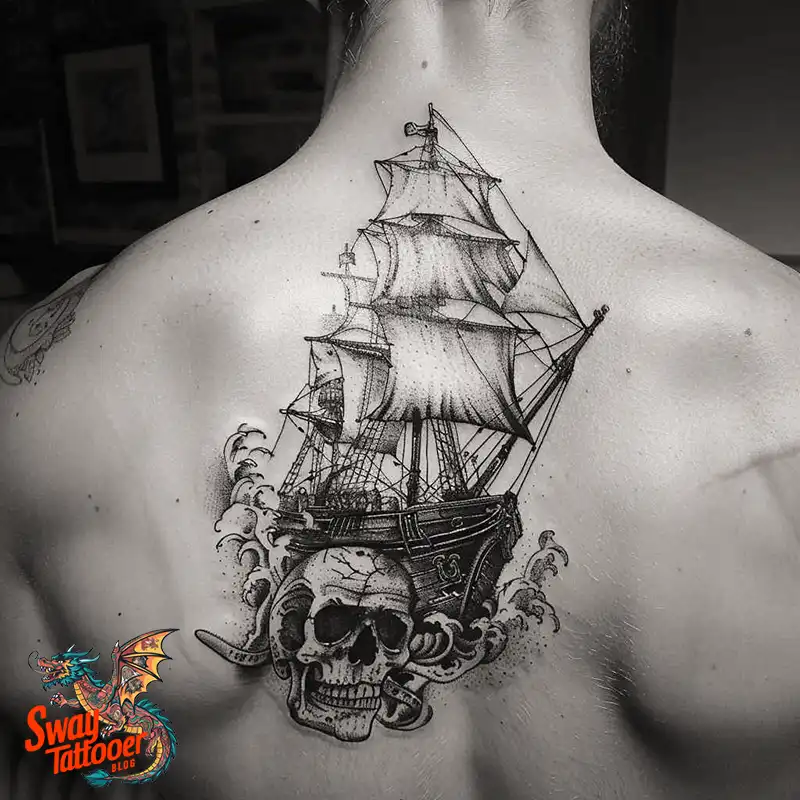 120 Ship Tattoo Design Ideas with History and Meaning 93 ship21