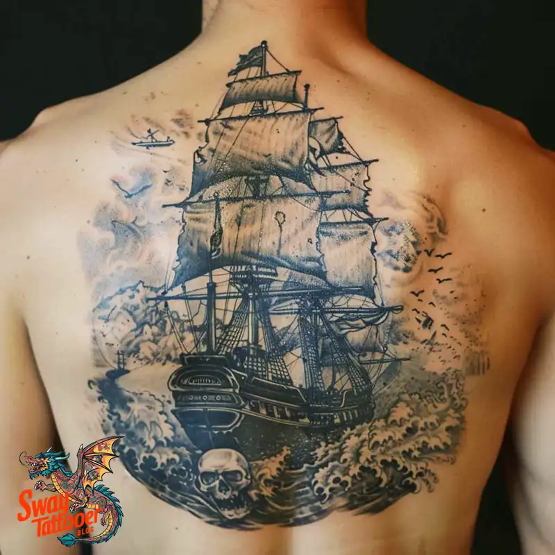 120 Ship Tattoo Design Ideas with History and Meaning 92 ship22