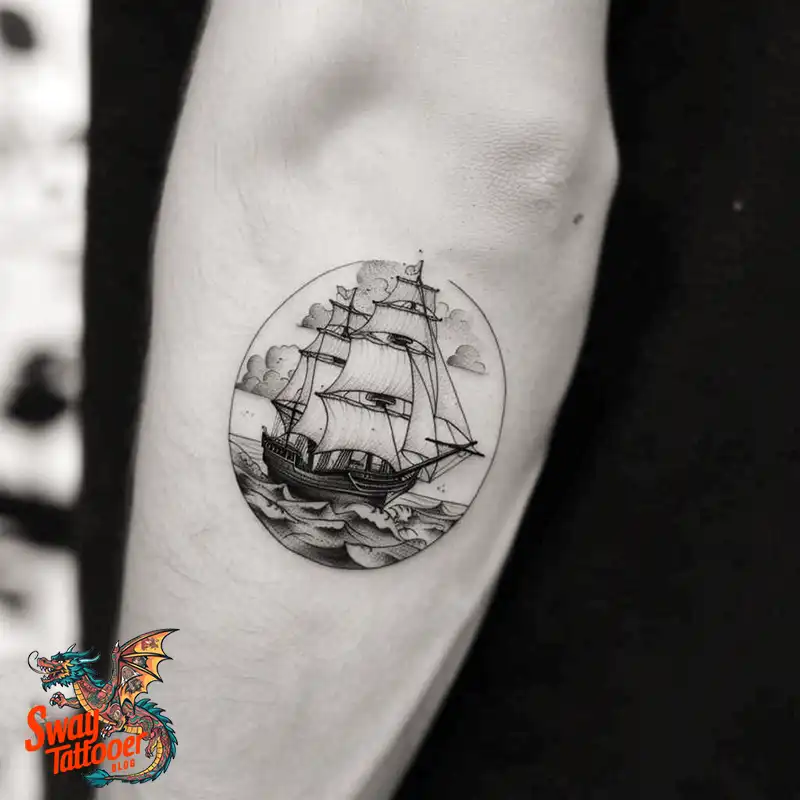 120 Ship Tattoo Design Ideas with History and Meaning 91 ship23