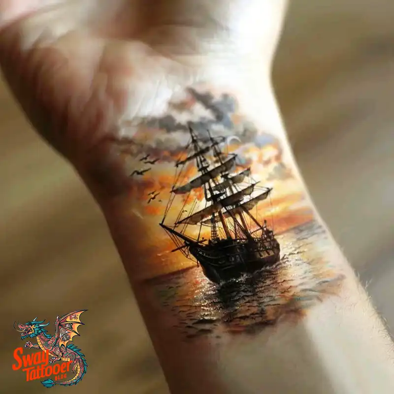 120 Ship Tattoo Design Ideas with History and Meaning 75 Ship Tattoo