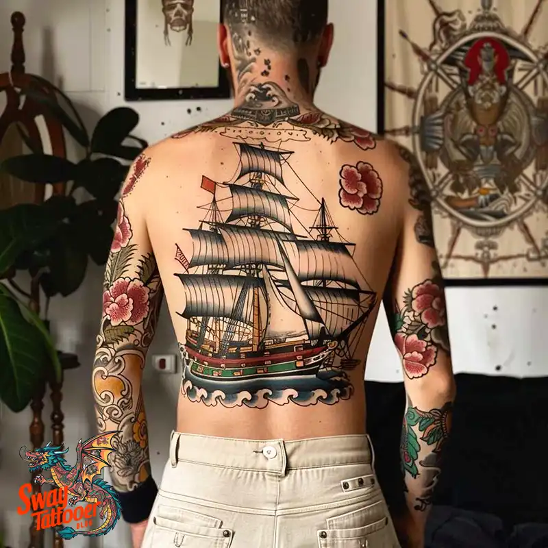 120 Ship Tattoo Design Ideas with History and Meaning 69 Ship Tattoo