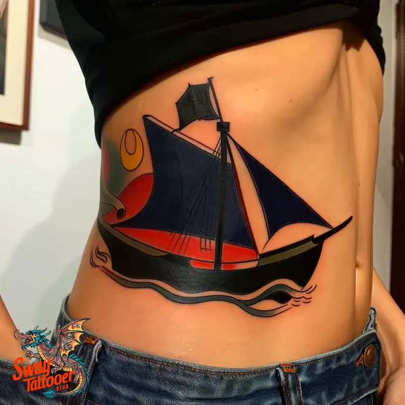 120 Ship Tattoo Design Ideas with History and Meaning 66 Ship Tattoo