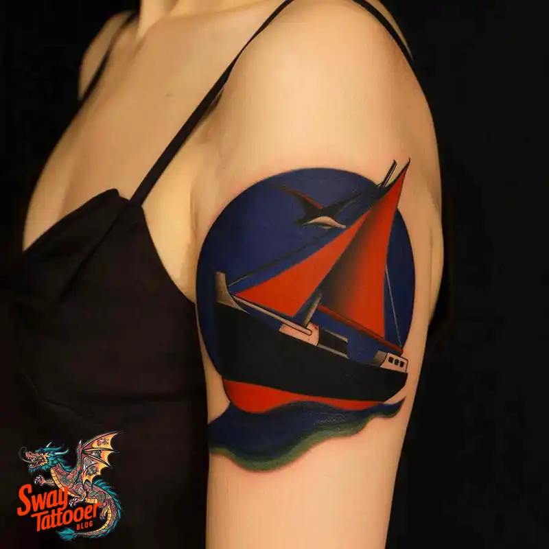 120 Ship Tattoo Design Ideas with History and Meaning 58 Ship Tattoo