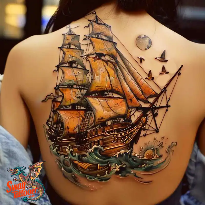 120 Ship Tattoo Design Ideas with History and Meaning 107 ship7
