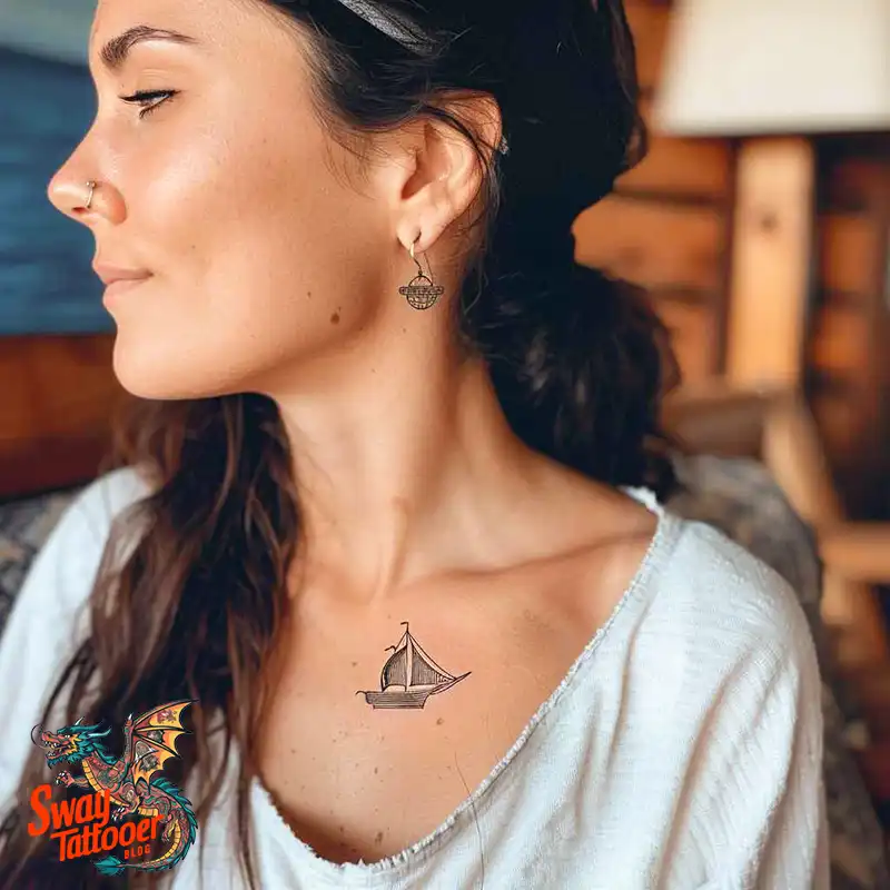 120 Ship Tattoo Design Ideas with History and Meaning 43 Ship Tattoo Design