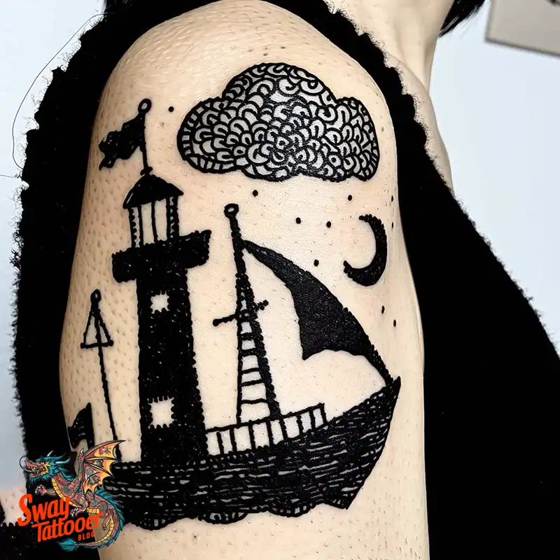 120 Ship Tattoo Design Ideas with History and Meaning 38 Ship Tattoo Design