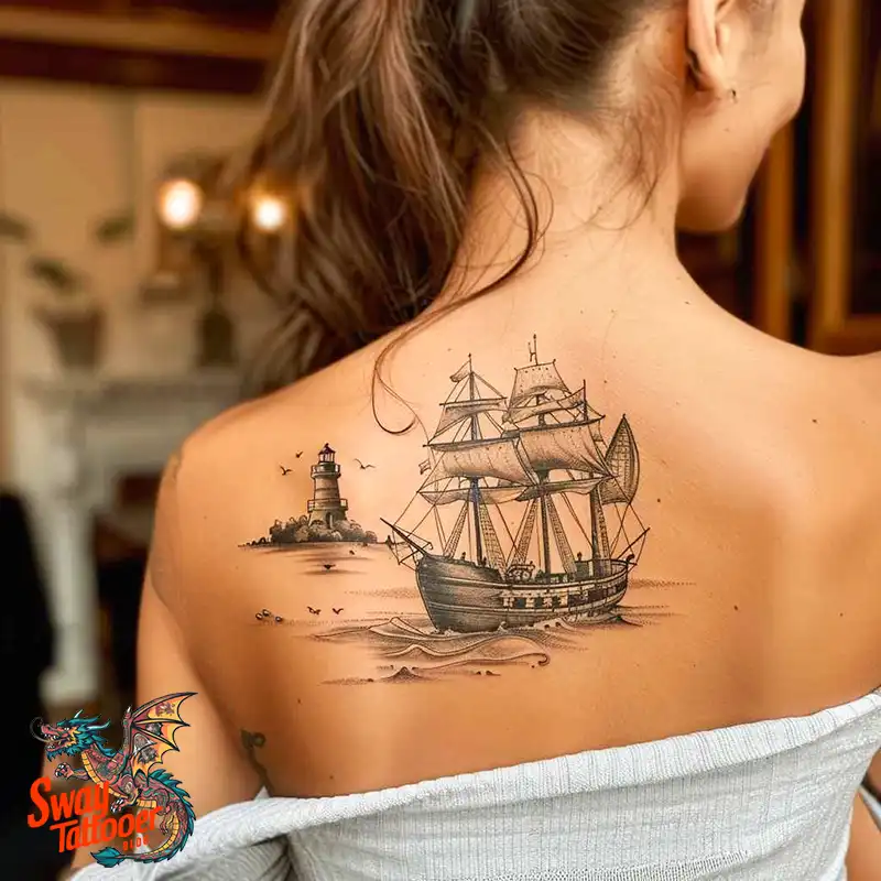 120 Ship Tattoo Design Ideas with History and Meaning 34 Ship Tattoo Design Ideas