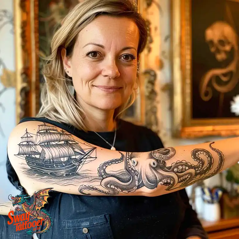 120 Ship Tattoo Design Ideas with History and Meaning 32 Ship Tattoo Design Ideas