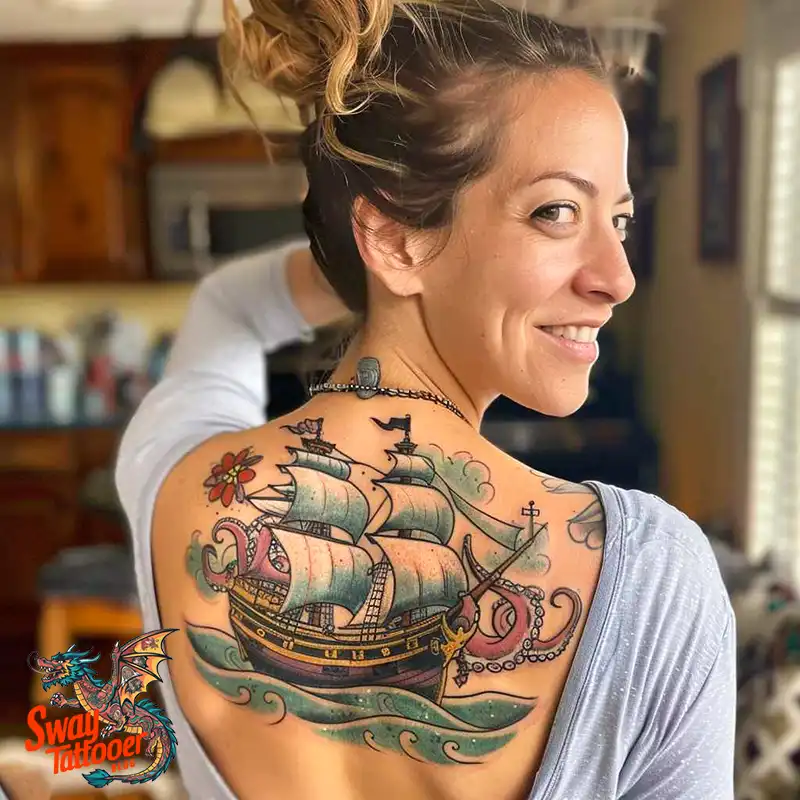 120 Ship Tattoo Design Ideas with History and Meaning 31 Ship Tattoo Design Ideas