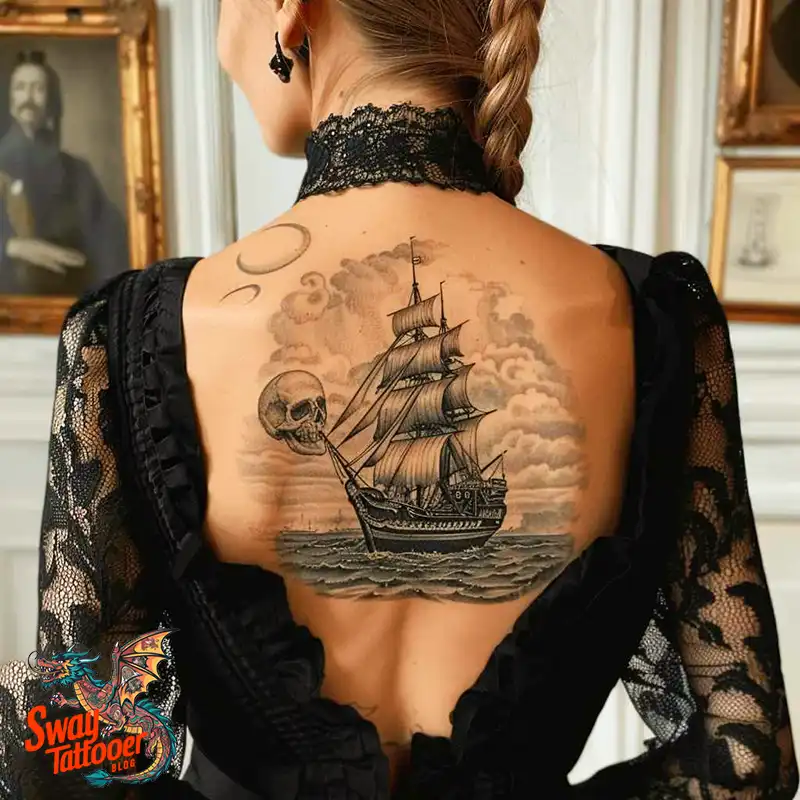 120 Ship Tattoo Design Ideas with History and Meaning 27 Ship Tattoo Design Ideas