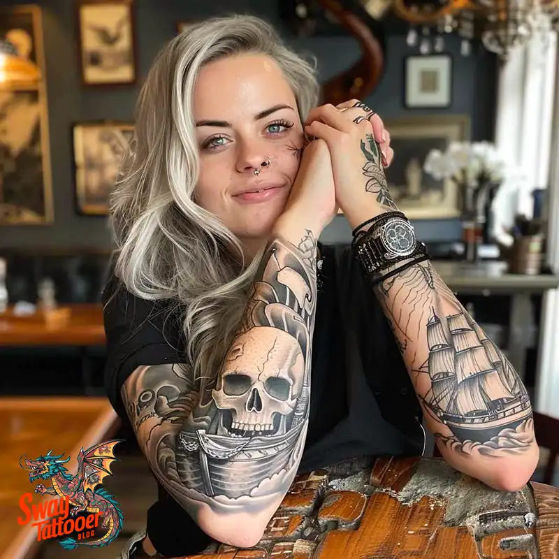 120 Ship Tattoo Design Ideas with History and Meaning 28 Ship Tattoo Design Ideas