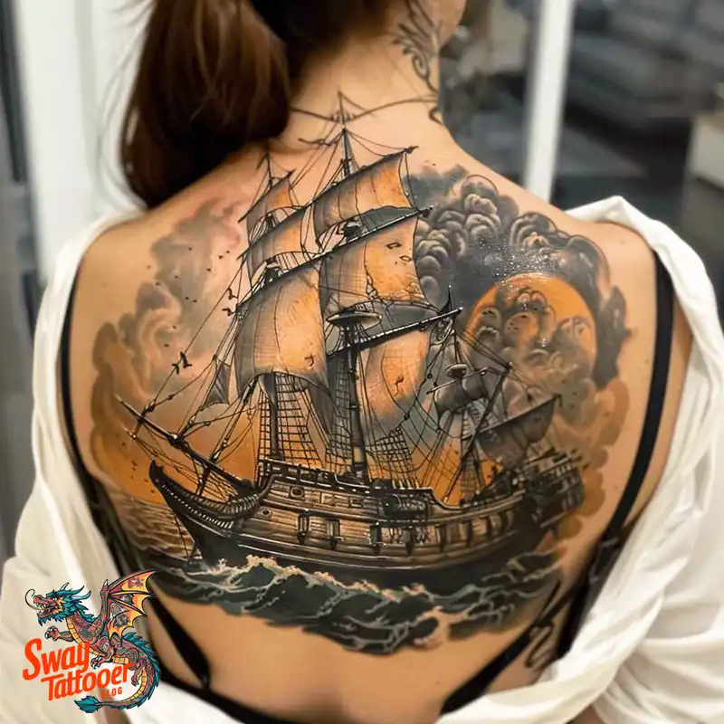 120 Ship Tattoo Design Ideas with History and Meaning 22 Ship Tattoo Design Ideas