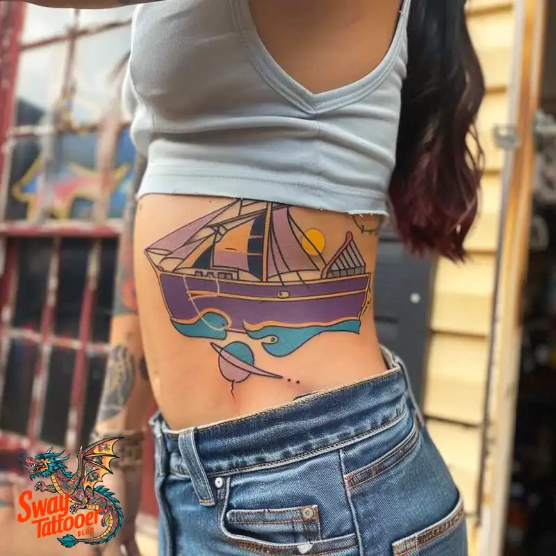 120 Ship Tattoo Design Ideas with History and Meaning 17 Ship Tattoo Design Ideas