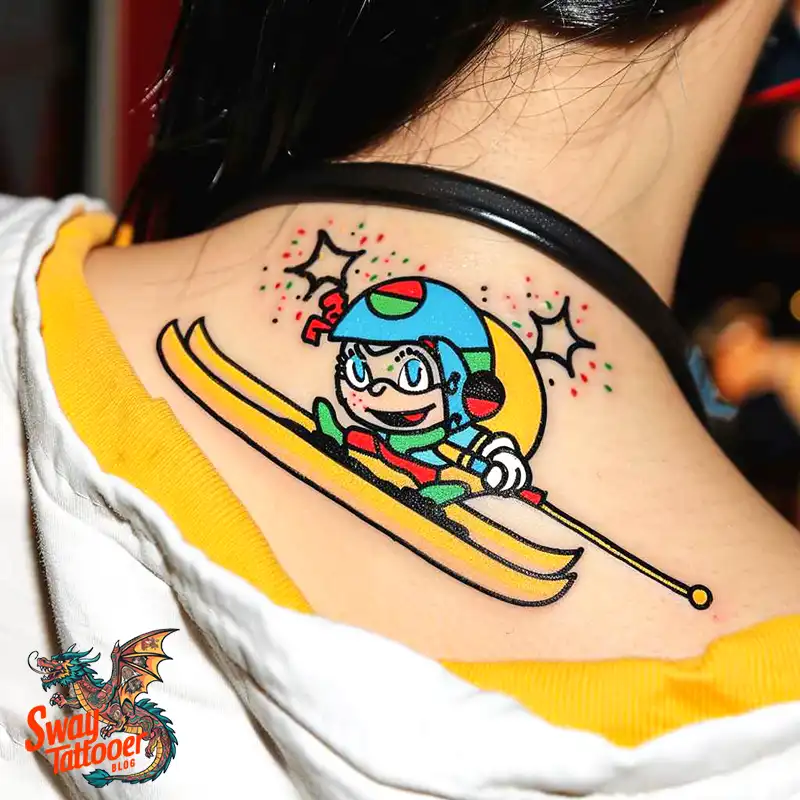 Ski Tattoo Ideas
