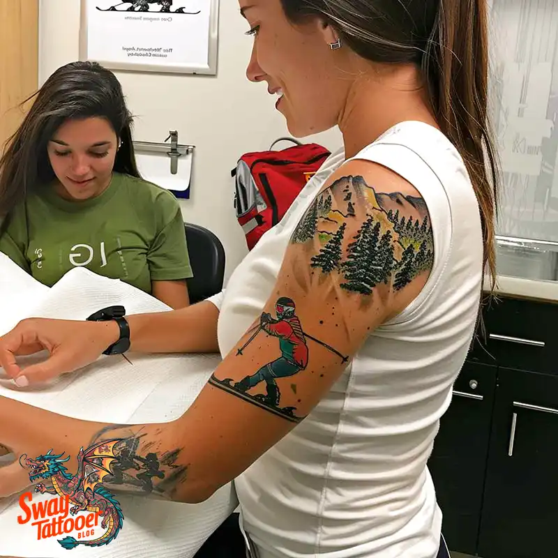 Ski Tattoo Ideas