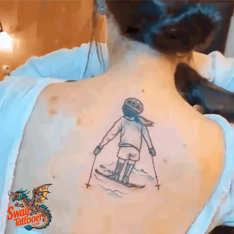 Ski Tattoo Ideas