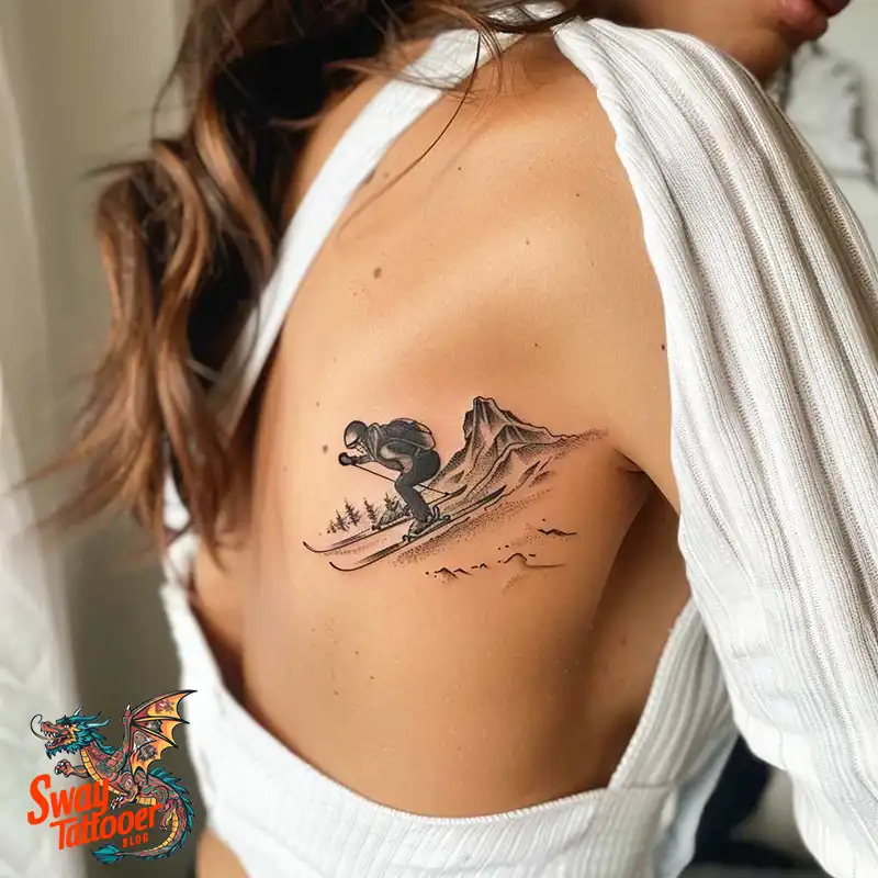 Ski Tattoo Ideas
