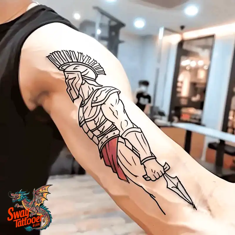 150 Spartan Tattoo Ideas, Designs, Meaning, & History 127 spartan1