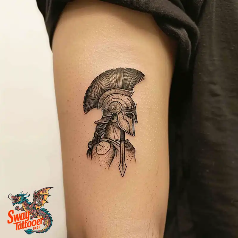 150 Spartan Tattoo Ideas, Designs, Meaning, & History 3 Spartan Tattoo Ideas