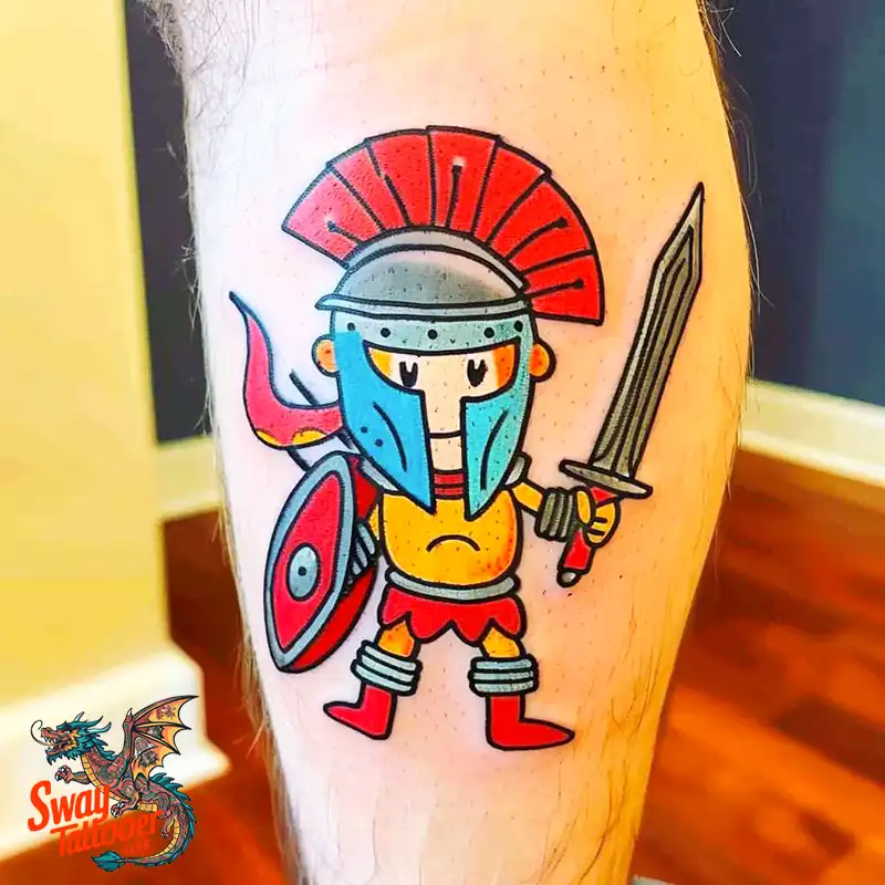 150 Spartan Tattoo Ideas, Designs, Meaning, & History 147 spartan20