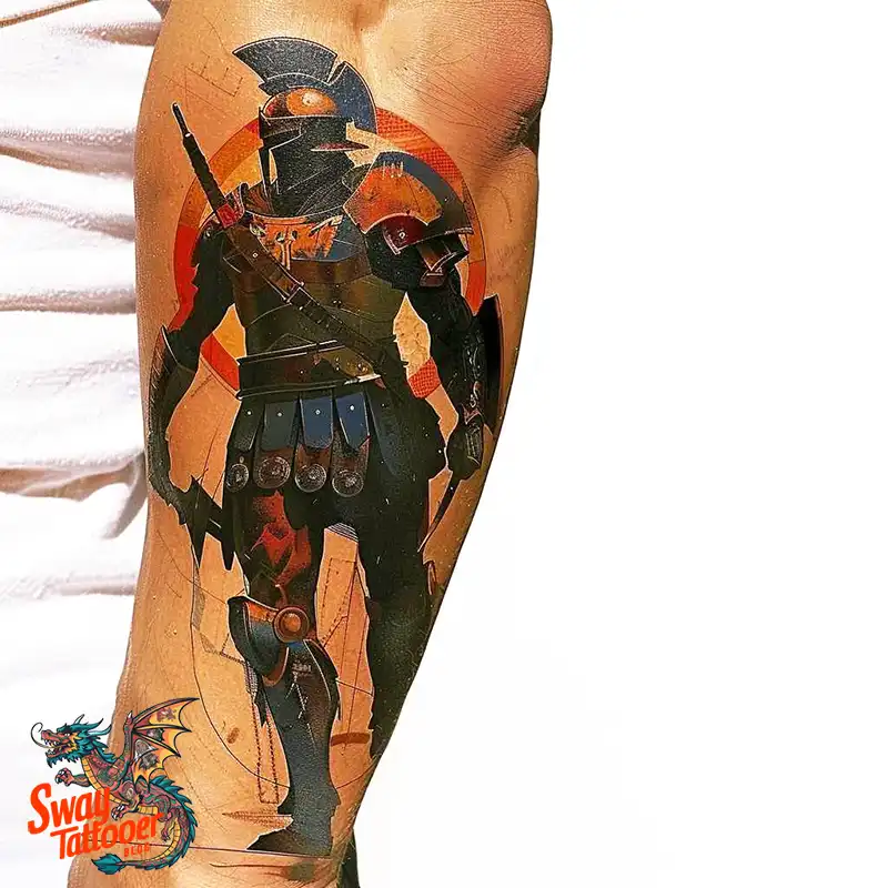 150 Spartan Tattoo Ideas, Designs, Meaning, & History 119 spartan28
