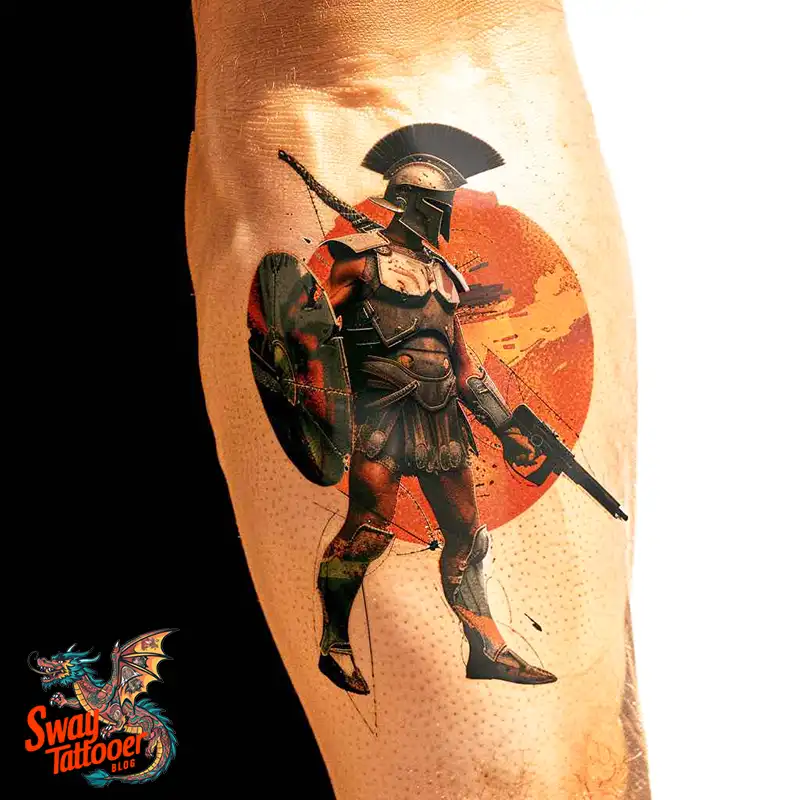 150 Spartan Tattoo Ideas, Designs, Meaning, & History 118 spartan29