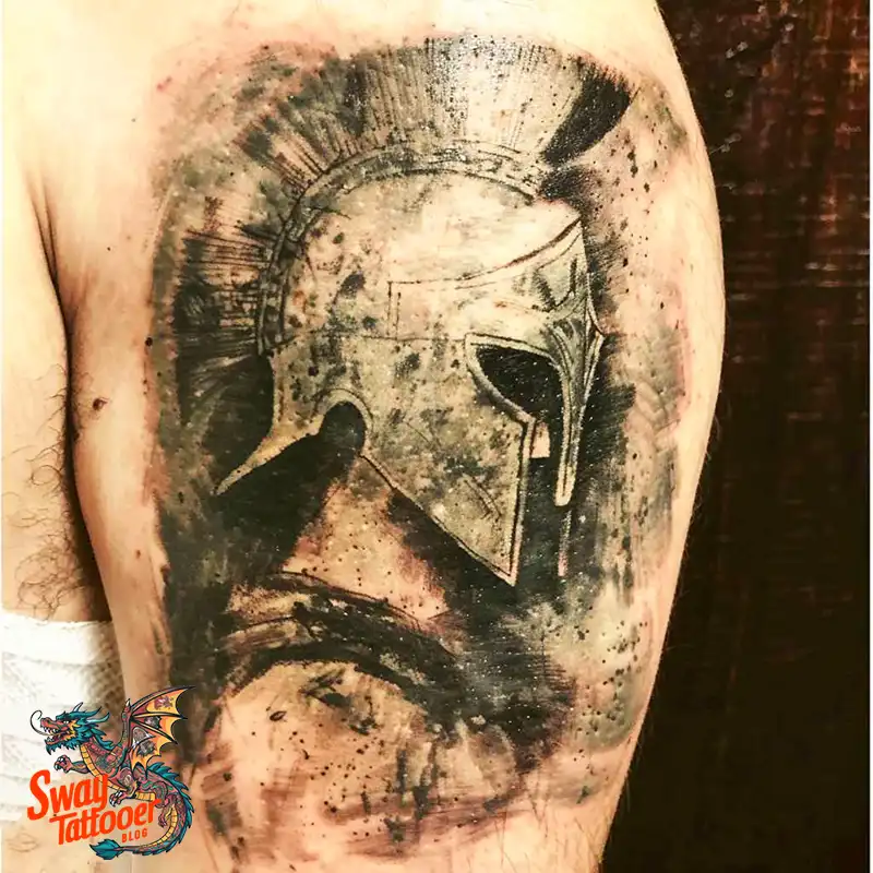 150 Spartan Tattoo Ideas, Designs, Meaning, & History 113 spartan35
