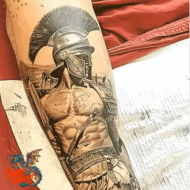 150 Spartan Tattoo Ideas, Designs, Meaning, & History 131 spartan4
