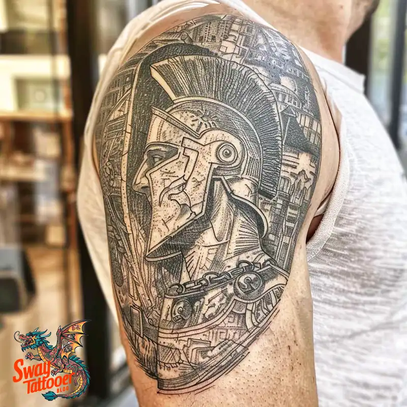 150 Spartan Tattoo Ideas, Designs, Meaning, & History 80 spartan68