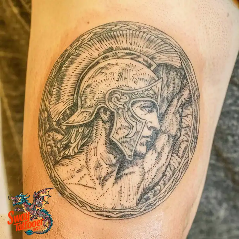 150 Spartan Tattoo Ideas, Designs, Meaning, & History 79 Spartan Tattoo Design