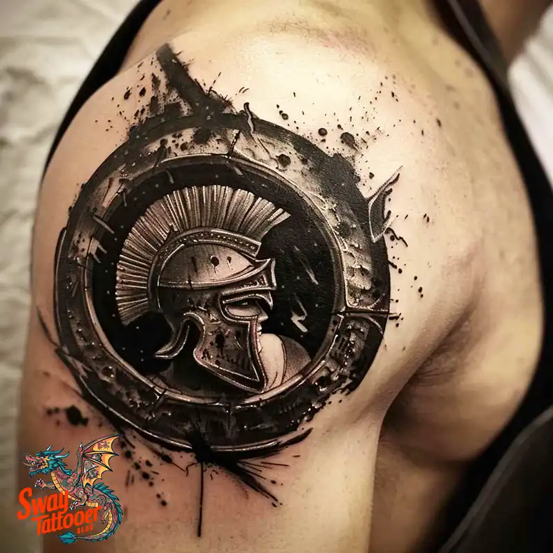 150 Spartan Tattoo Ideas, Designs, Meaning, & History 74 Spartan Tattoo Design