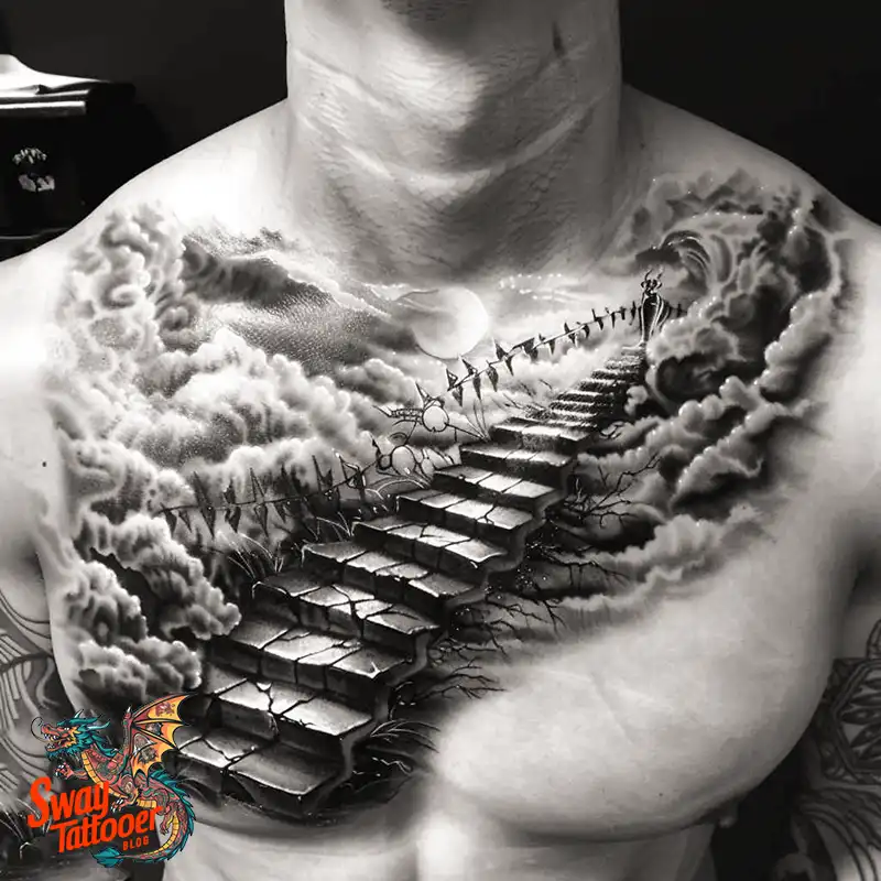 100 Stairway to Heaven Tattoo Ideas, Design and Meaning 80 Stairway to Heaven Tattoo