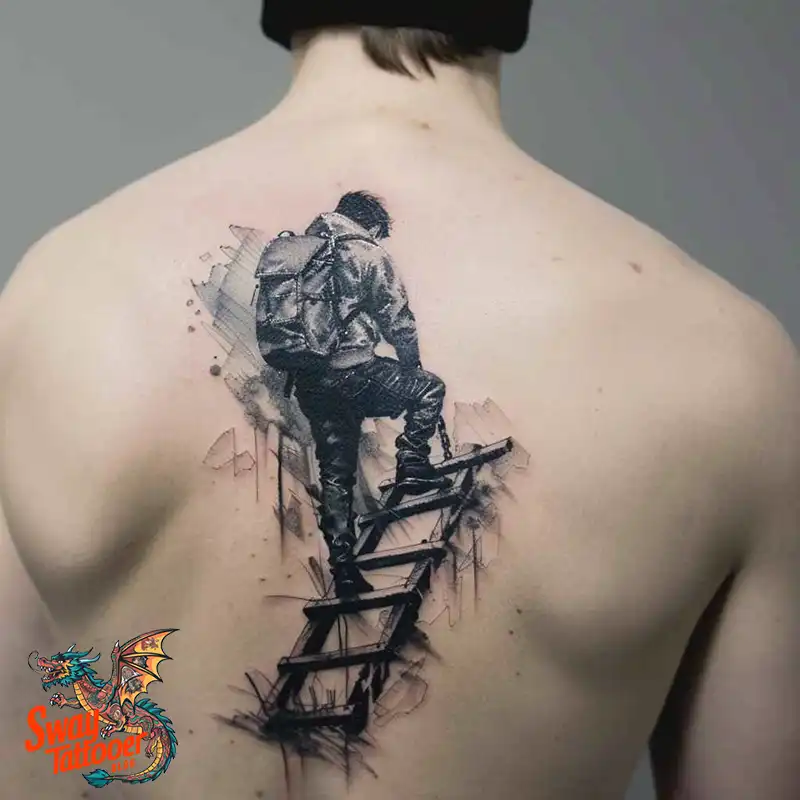 100 Stairway to Heaven Tattoo Ideas, Design and Meaning 92 stairway to heaven2