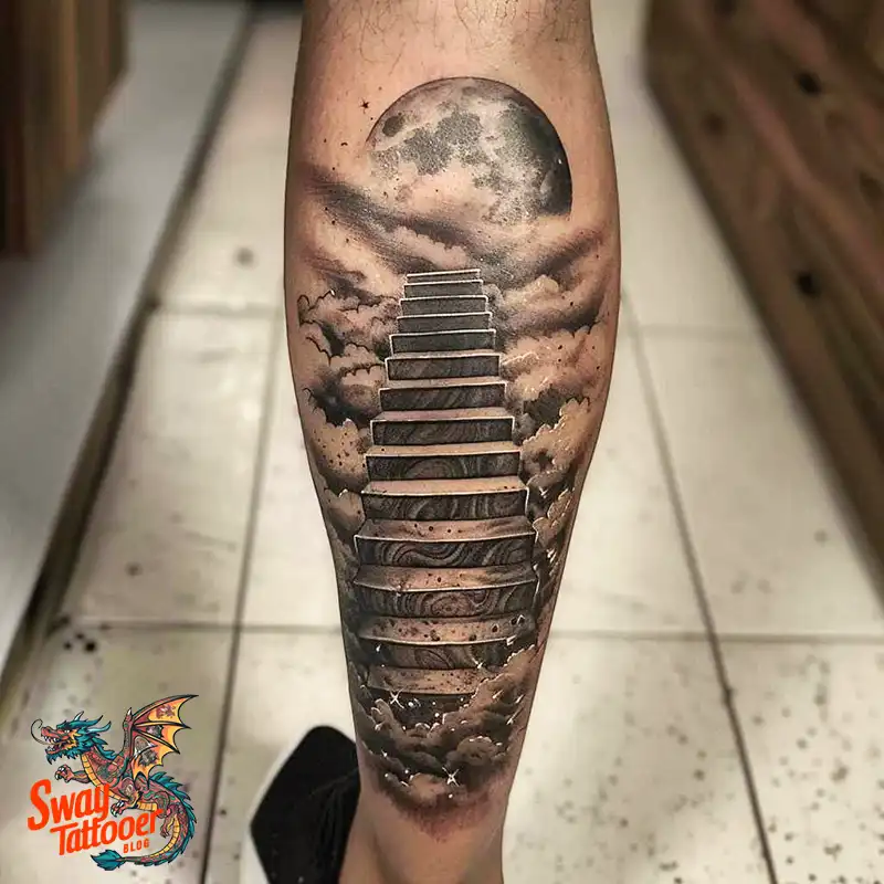 100 Stairway to Heaven Tattoo Ideas, Design and Meaning 75 Stairway to Heaven Tattoo