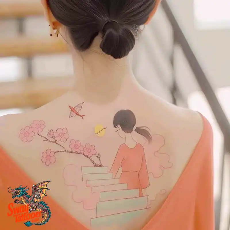 100 Stairway to Heaven Tattoo Ideas, Design and Meaning 50 Stairway to Heaven Tattoo