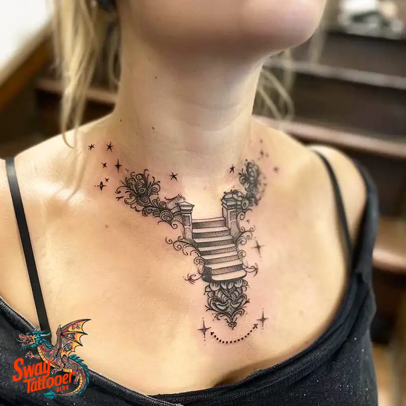 100 Stairway to Heaven Tattoo Ideas, Design and Meaning 38 Stairway to Heaven Tattoo Design