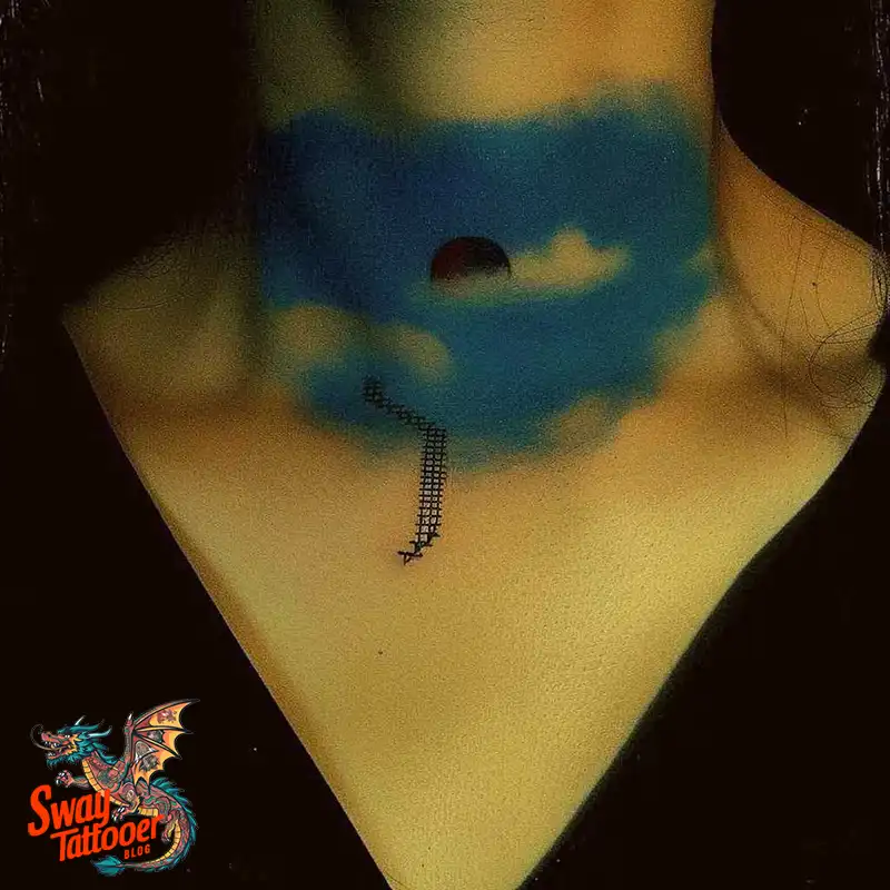 100 Stairway to Heaven Tattoo Ideas, Design and Meaning 33 Stairway to Heaven Tattoo Design