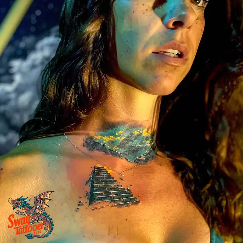 100 Stairway to Heaven Tattoo Ideas, Design and Meaning 32 Stairway to Heaven Tattoo Design