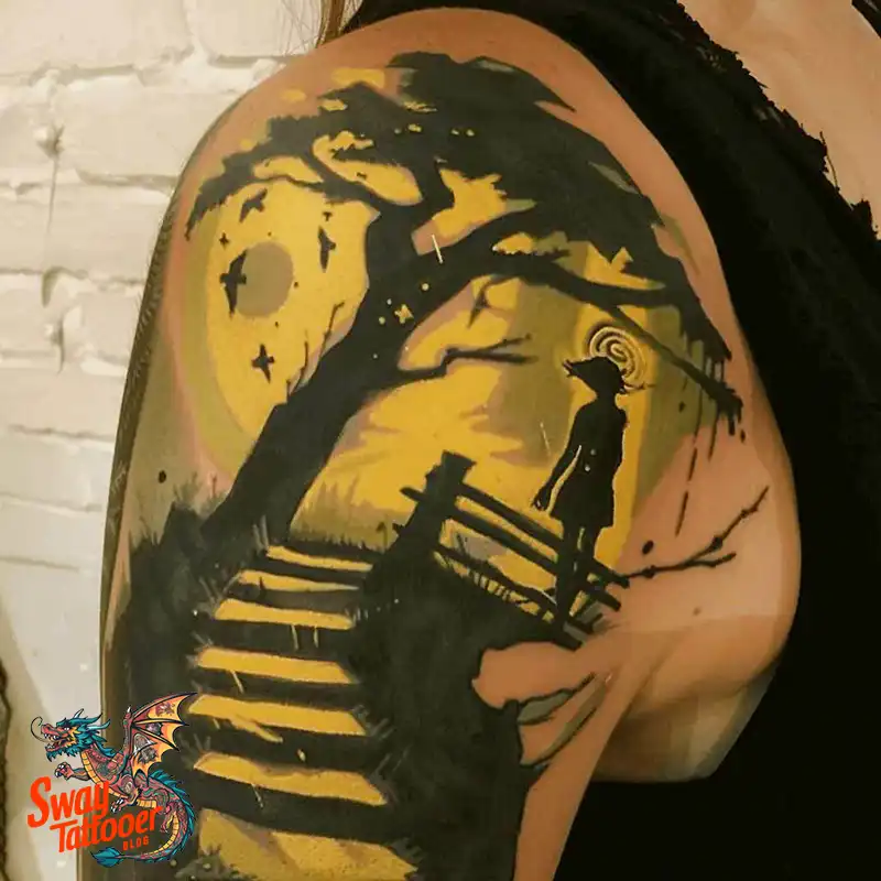 100 Stairway to Heaven Tattoo Ideas, Design and Meaning 11 Stairway to Heaven Tattoo Ideas