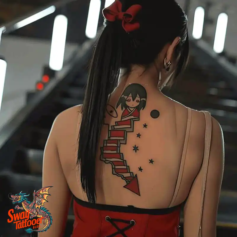 100 Stairway to Heaven Tattoo Ideas, Design and Meaning 7 Stairway to Heaven Tattoo Ideas